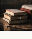 Books and a quiet workspace